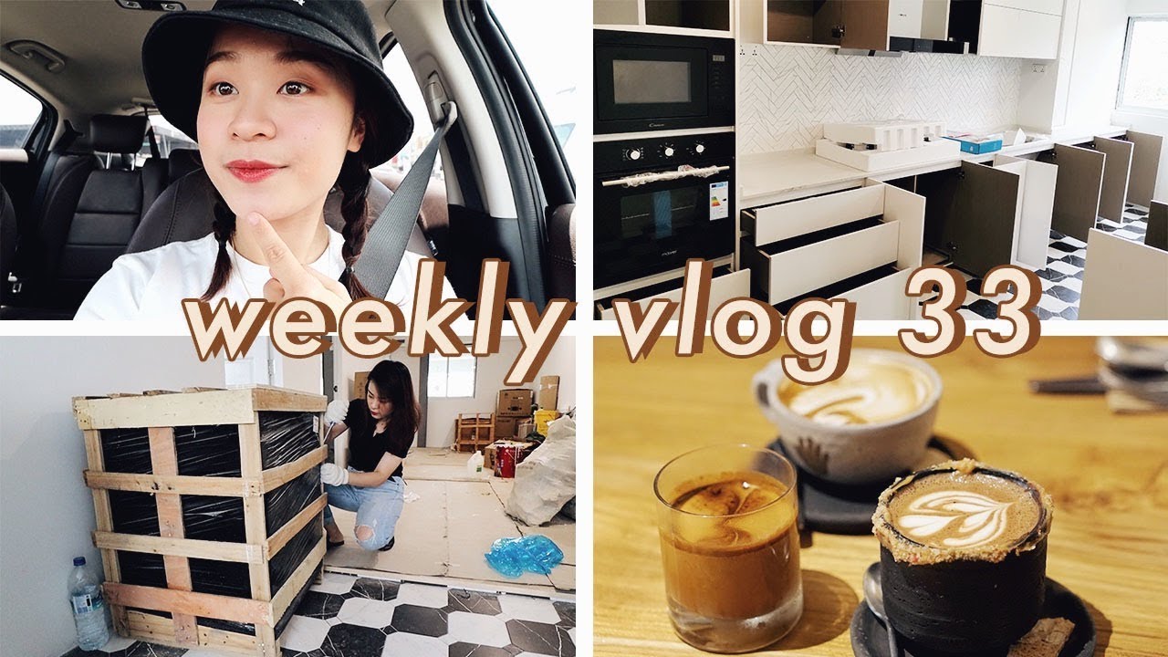 WEEKLY VLOG 33 | 厨房装修进度 | 海运家具开箱 | 新加坡非洲风格Cafe | 逛宜家 | 新加坡日常