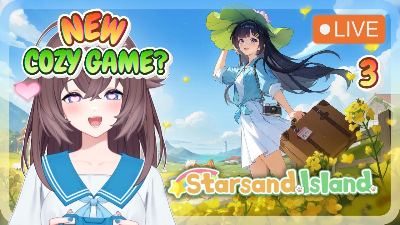 【 STARSAND ISLAND 】COZY GAME TIME #3