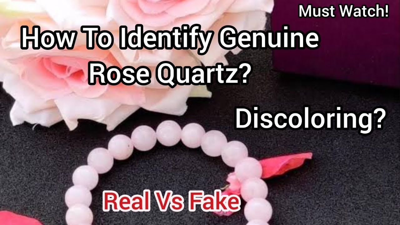 Kya Apka Rose Quartz Genuine Hai? Discoloring Ho Raha Hai? Real Vs Fake Crystals #rosequartz