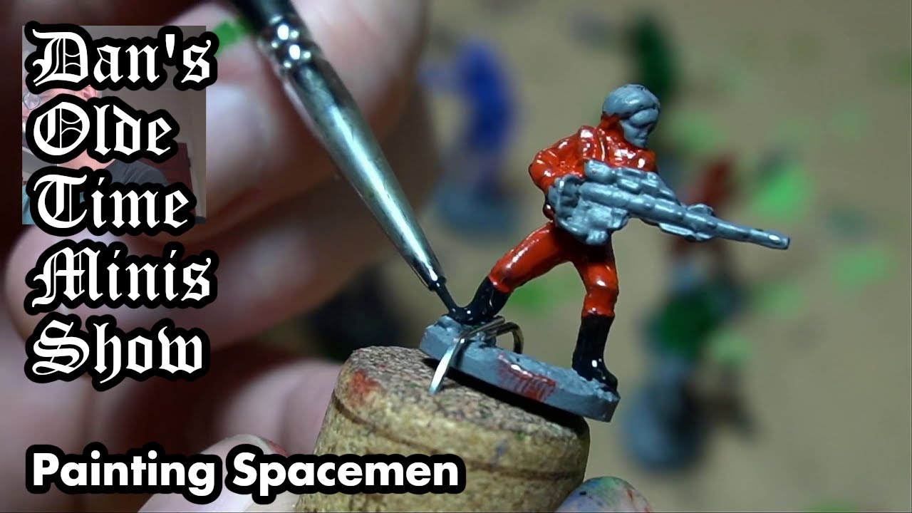 Painting Spacemen | Dan's Olde Time Minis Show | S01 E16