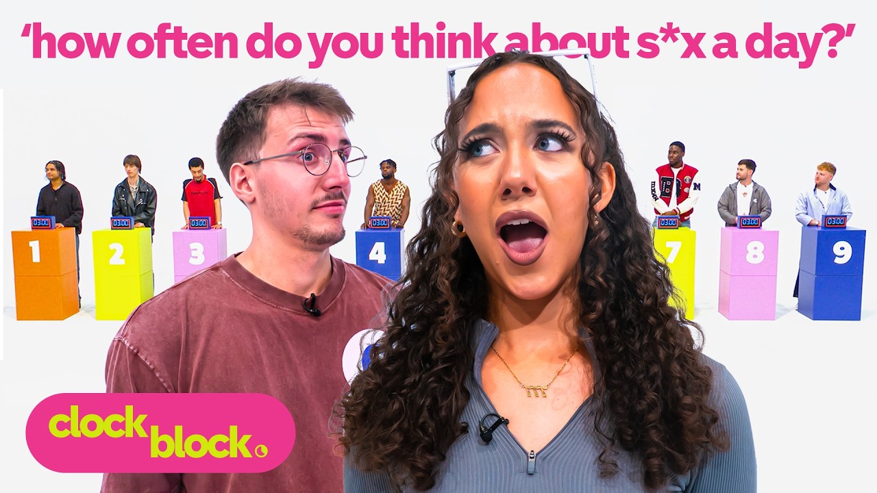 tiktok baddie speed dates 9 guys | clock block