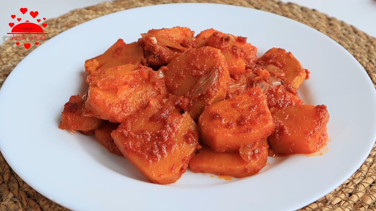 Balkabağı yemeği tarifi ( Kabak sinkonta tarifi )