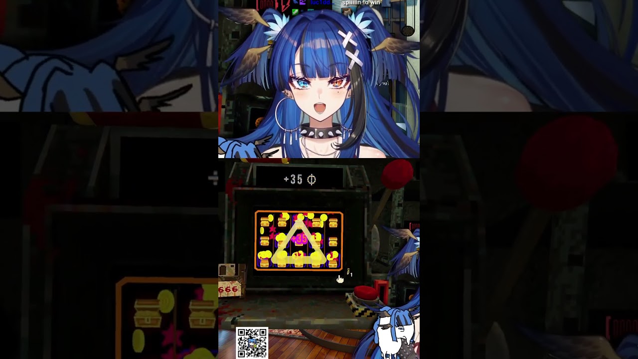 Она любимица Бога #isaacorva #vtuber #vtuberclips #cloverpit