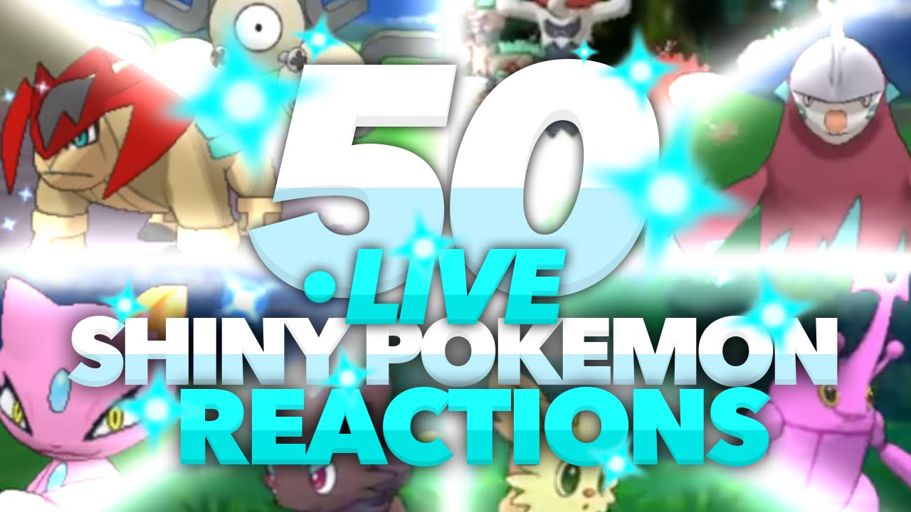 50 EPIC SHINY POKEMON REACTIONS! Pokemon Omega Ruby & Alpha Sapphire / XY / HGSS Shiny Montage