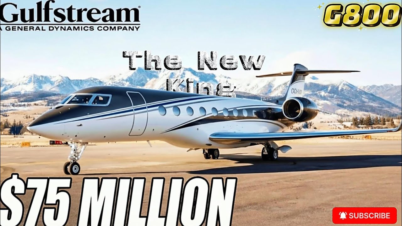 Inside The $75 Million Gulfstream G800: The New King