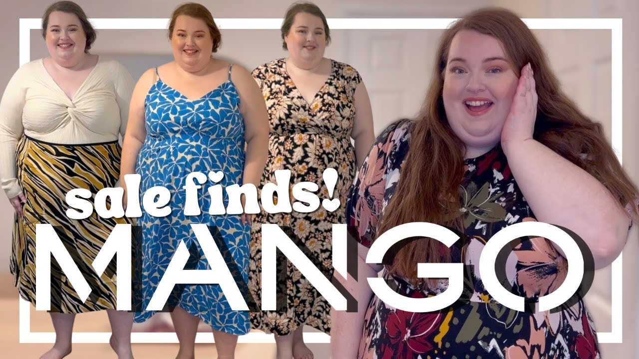 MANGO SALE HAUL FINDS | plus size fashion try on | 2024