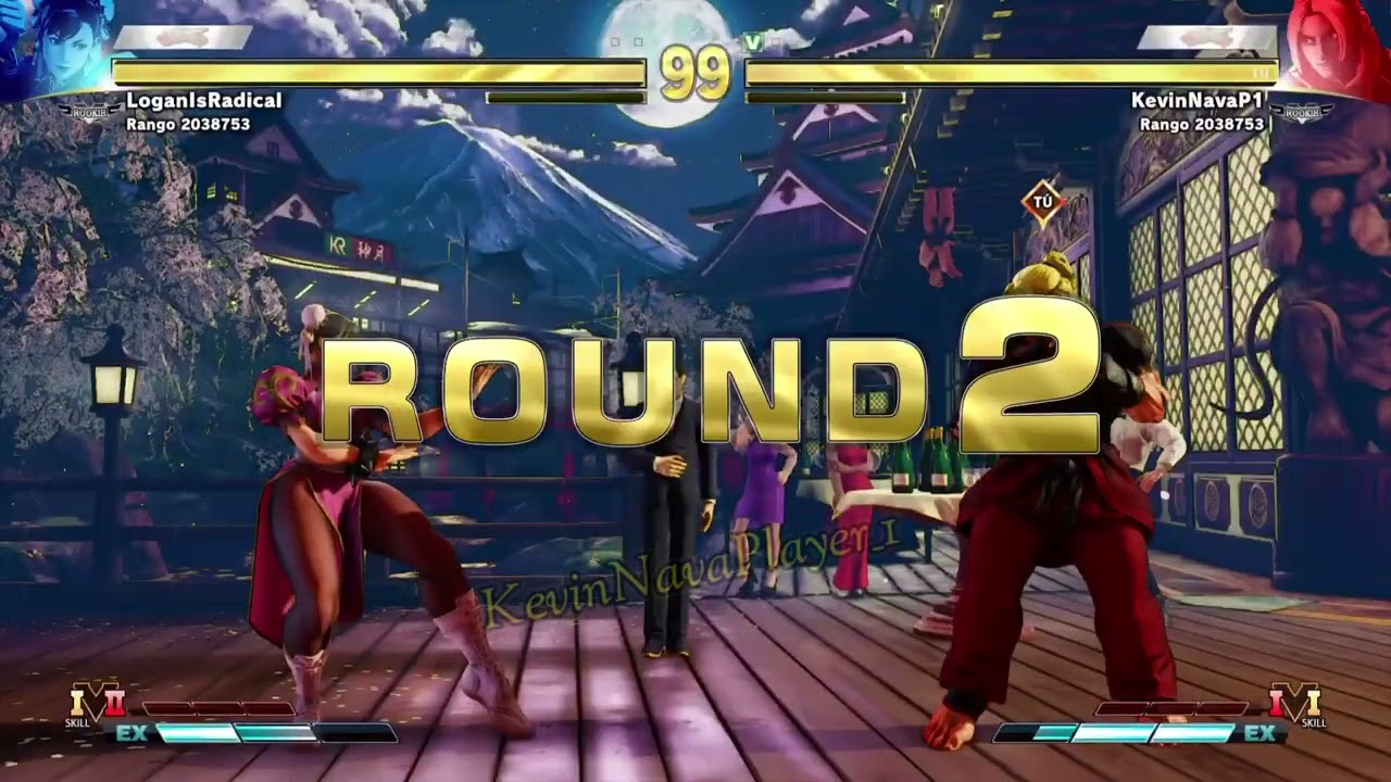 (StreetFighterV) PS5 Ranking online Ken VS ChunLi Partidas Online 