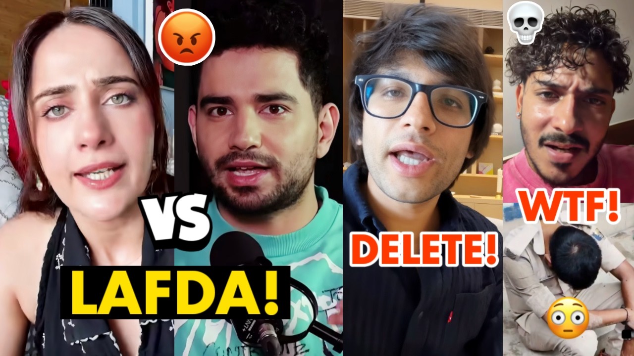 LAFDA! Kusha Kapila Exposed Samay Raina? 😨, Sourav Joshi Deletes Vlog on E20 Petrol, Munawar Faruqui