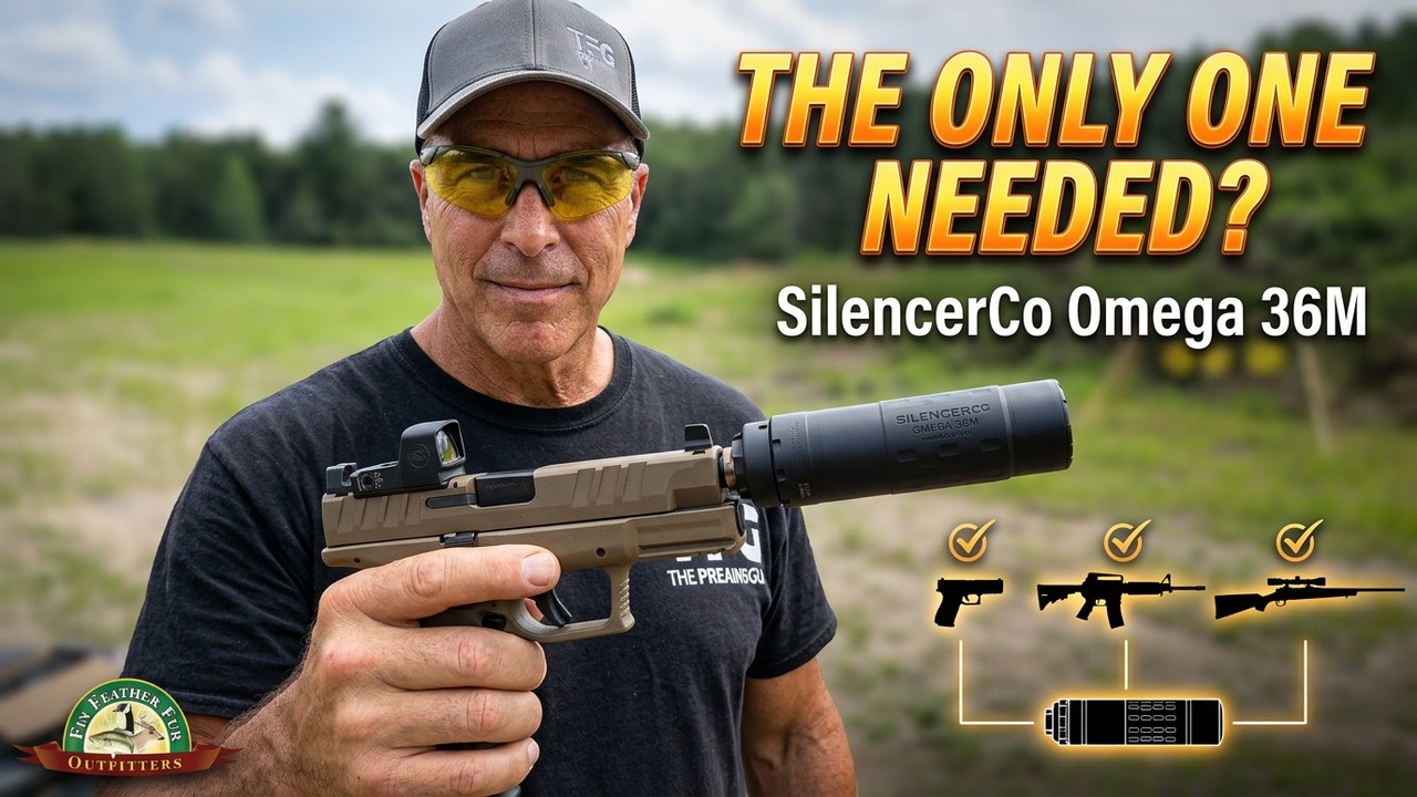 Глушитель SilencerCo Omega 36M 