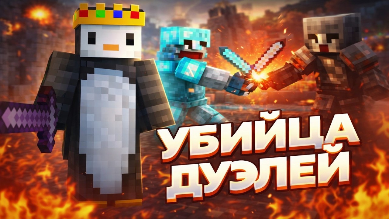 ЗАХВАТИЛ ВСЕ ДУЭЛИ На Анархии - Майнкрафт Funtime