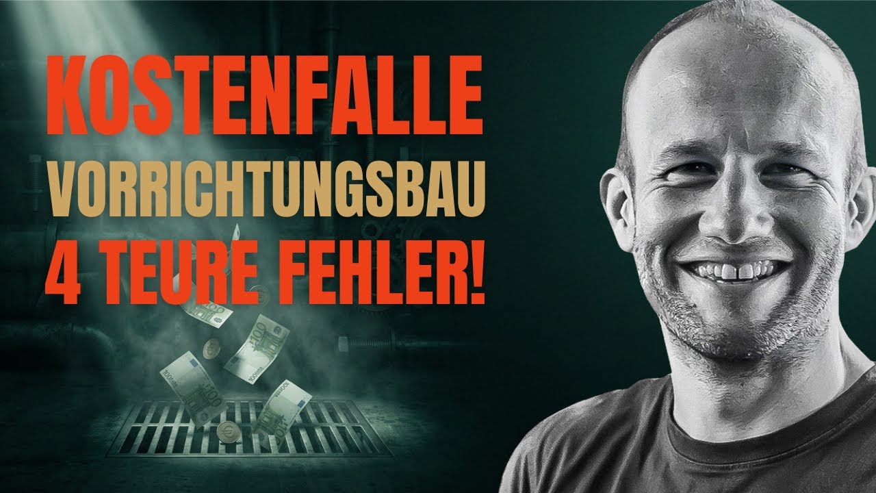 Kostenfalle Vorrichtungsbau: Diese 4 Fehler kosten dich bares Geld
