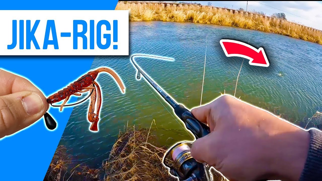 River Fishing with the JIKA-RIG! What will I catch??