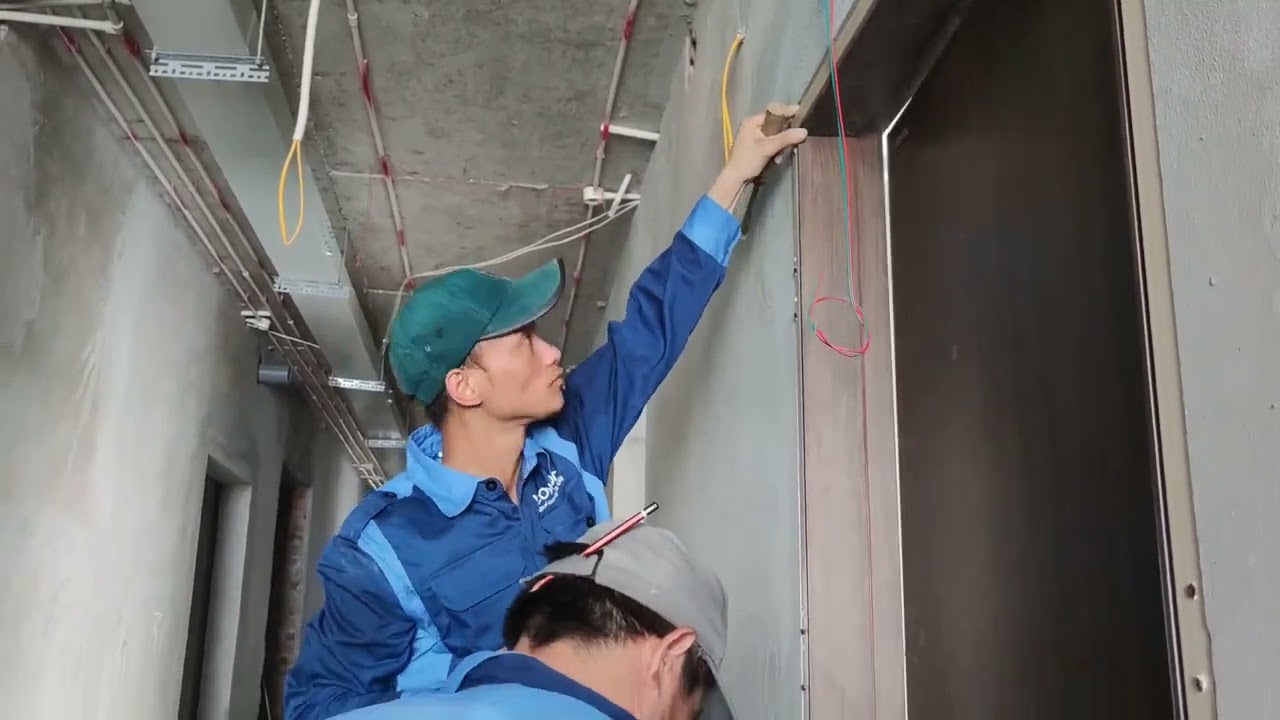 Hướng dẫn lắp đặt cửa gỗ nhựa composite - Bích Nguyễn