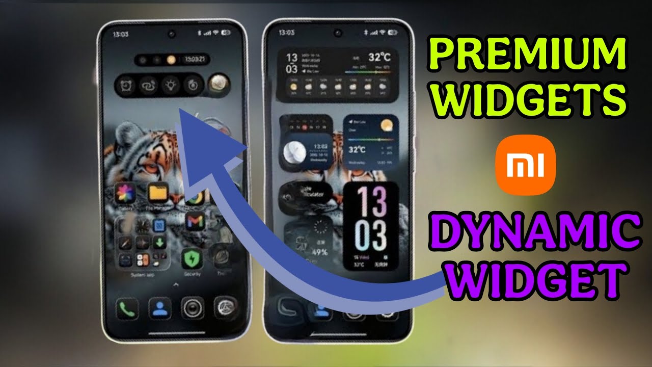 Install Premium SuperWidgets On Xiaomi HyperOS  & MiUi  GLOBAL 
