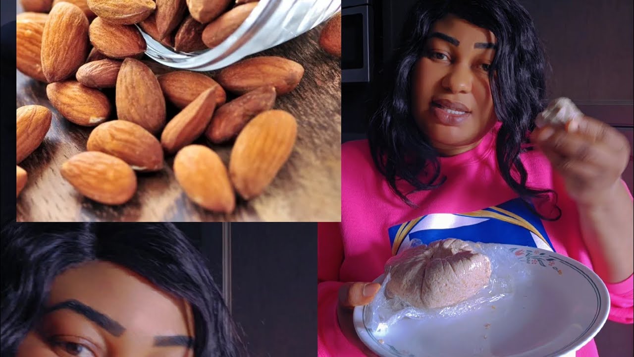 How to make Perfect Almond Fufu .