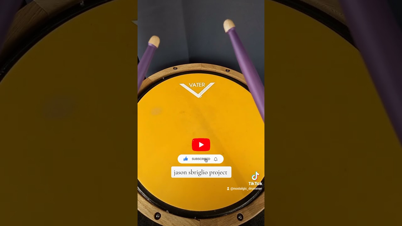 Triple Paradiddle - 3 Minute Drum Lesson