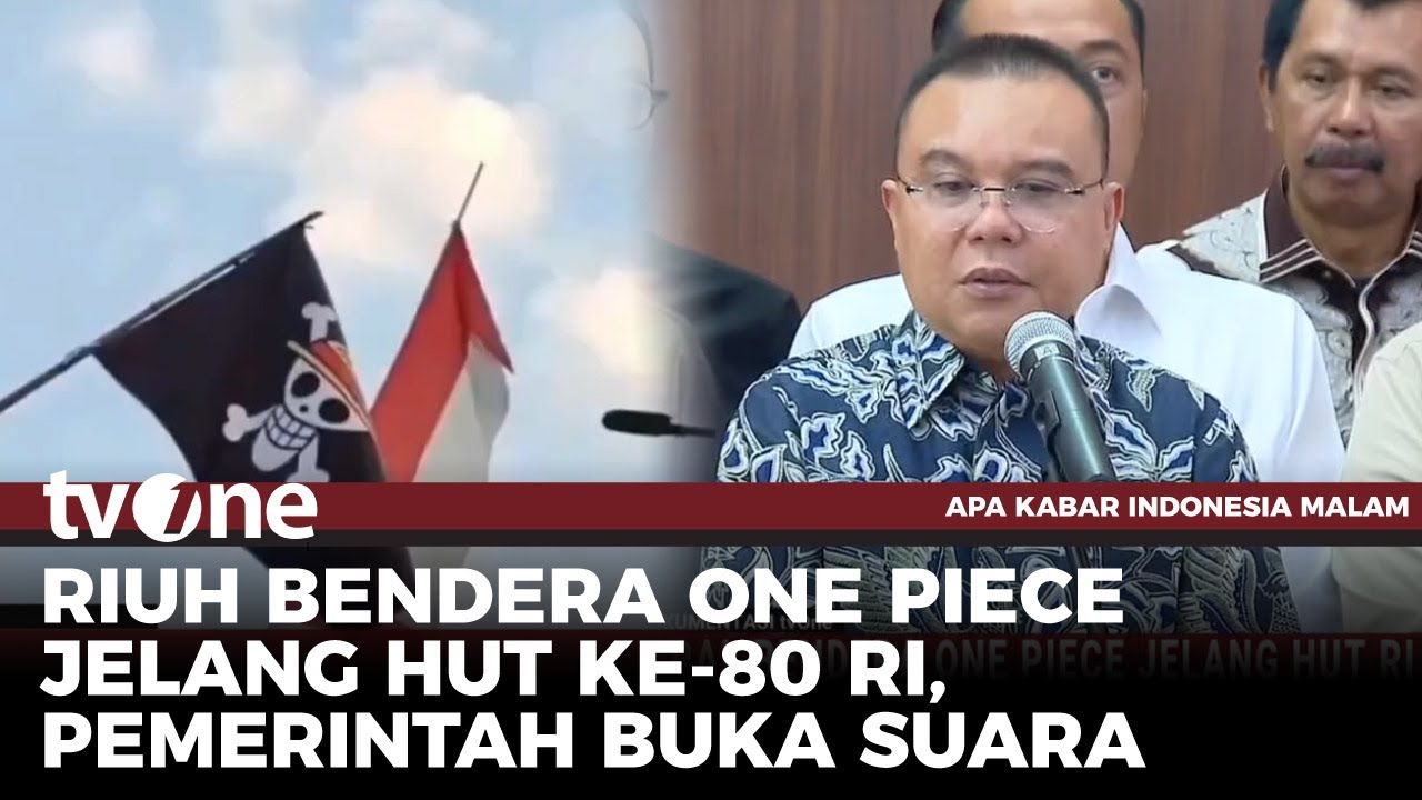 Bendera One Piece jadi Sorotan Jelang Perayaan HUT ke-80 RI | AKIM tvOne