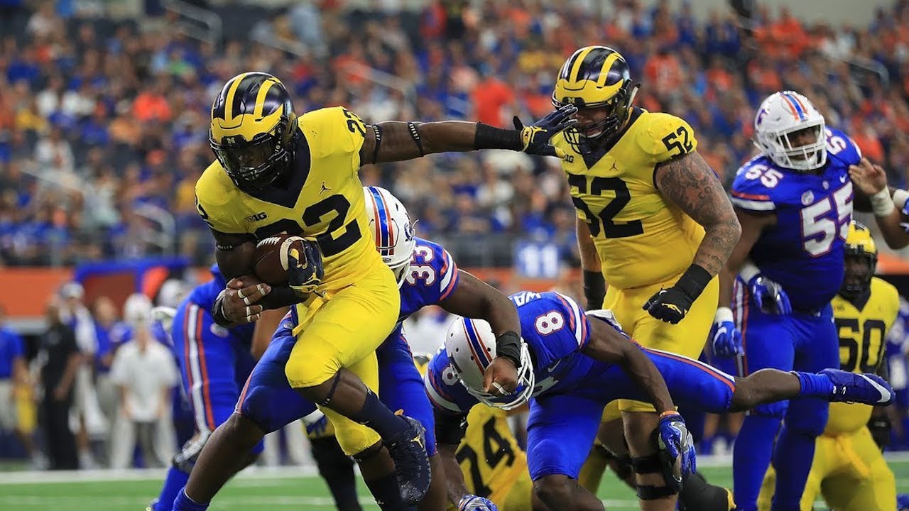 #17 Florida VS #11 Michigan Highlights 2017