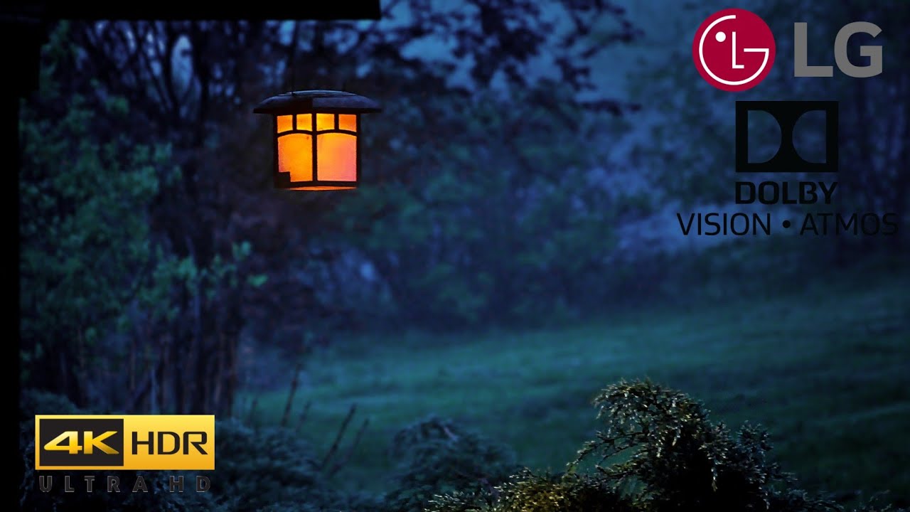 LG night vision 4K demo