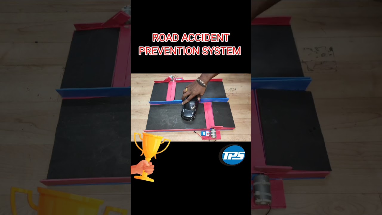 Inspire Award Science Project || Road Accident Prevention || School Project || Science project