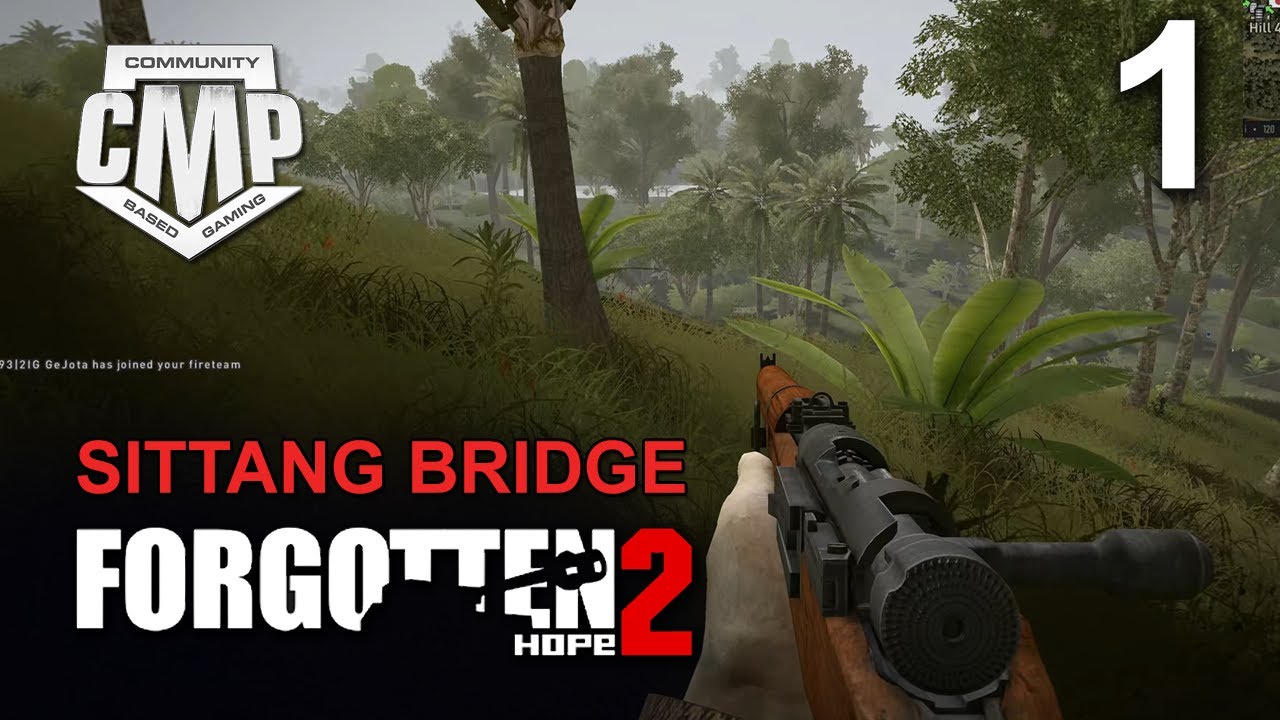Forgotten Hope 2 | Sittang Bridge (Ronda 1) - Campaña del Pacífico | Battlefield 2 mod 2025