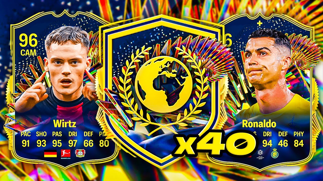 40 еженедельных наборов TOTS! 😨 FC 24 Ultimate Team