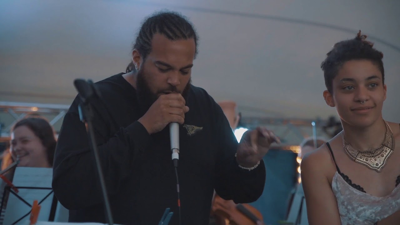 UPSURGE artists perform at Gloucester Rooftop Festival
