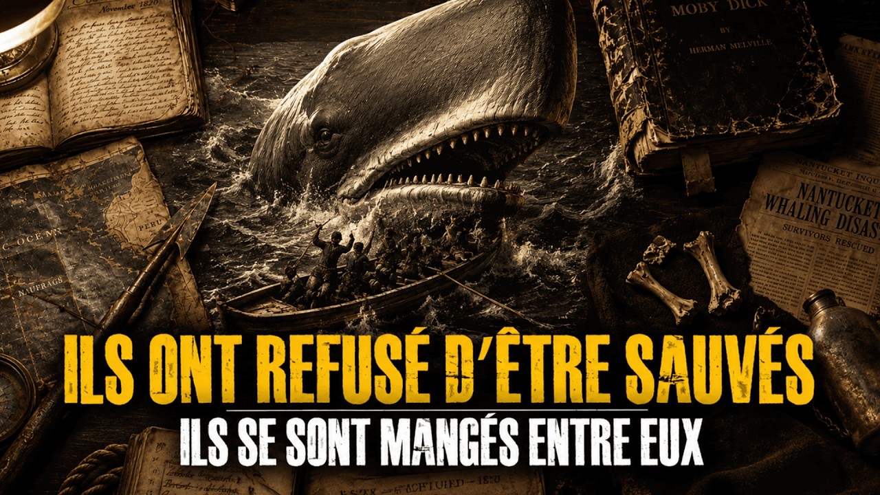 Naufrage, survie et cannibalisme : La tragédie du bateau Essex (L'histoire vraie de Moby Dick)