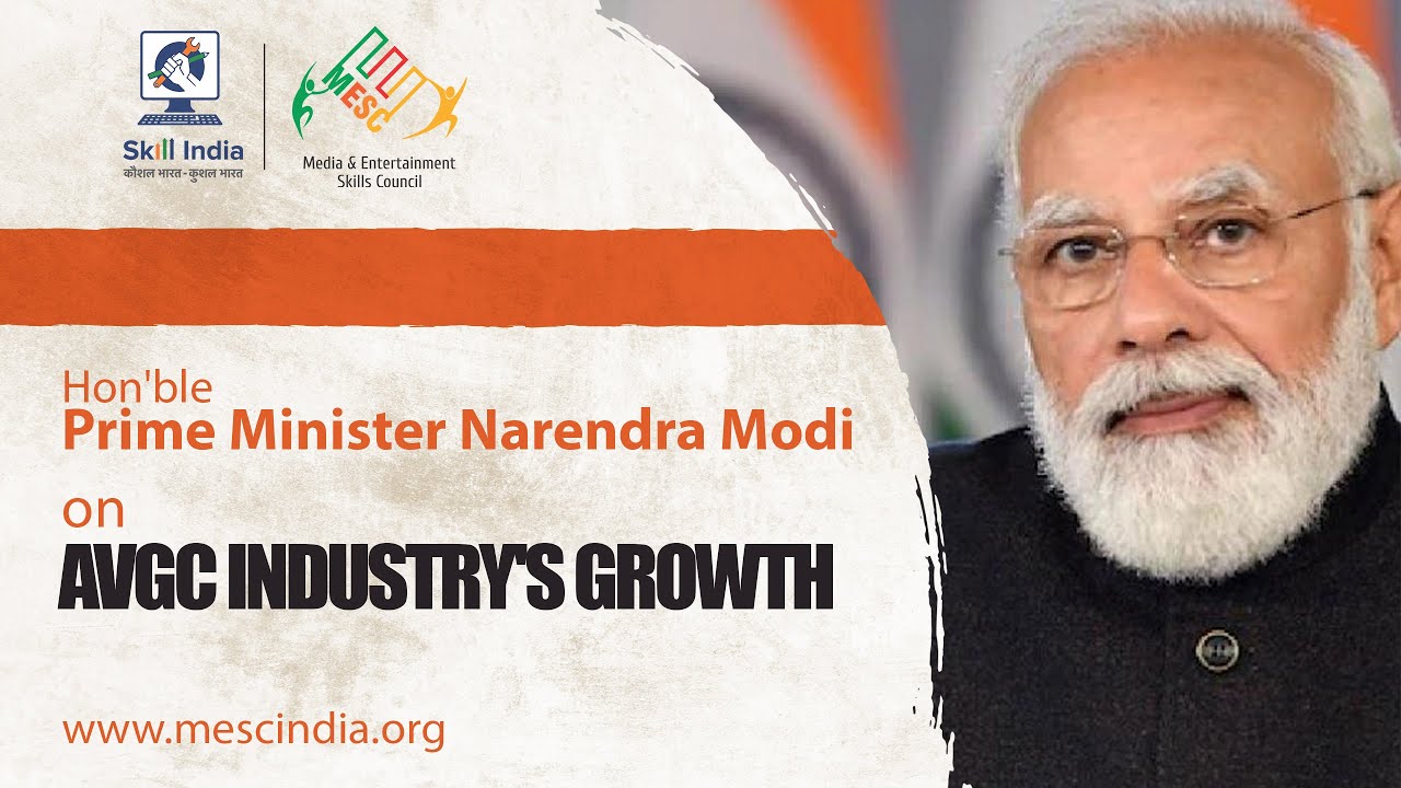 Honble Prime Minister Narendra Modi on AVGC Industrys Growth | MESC