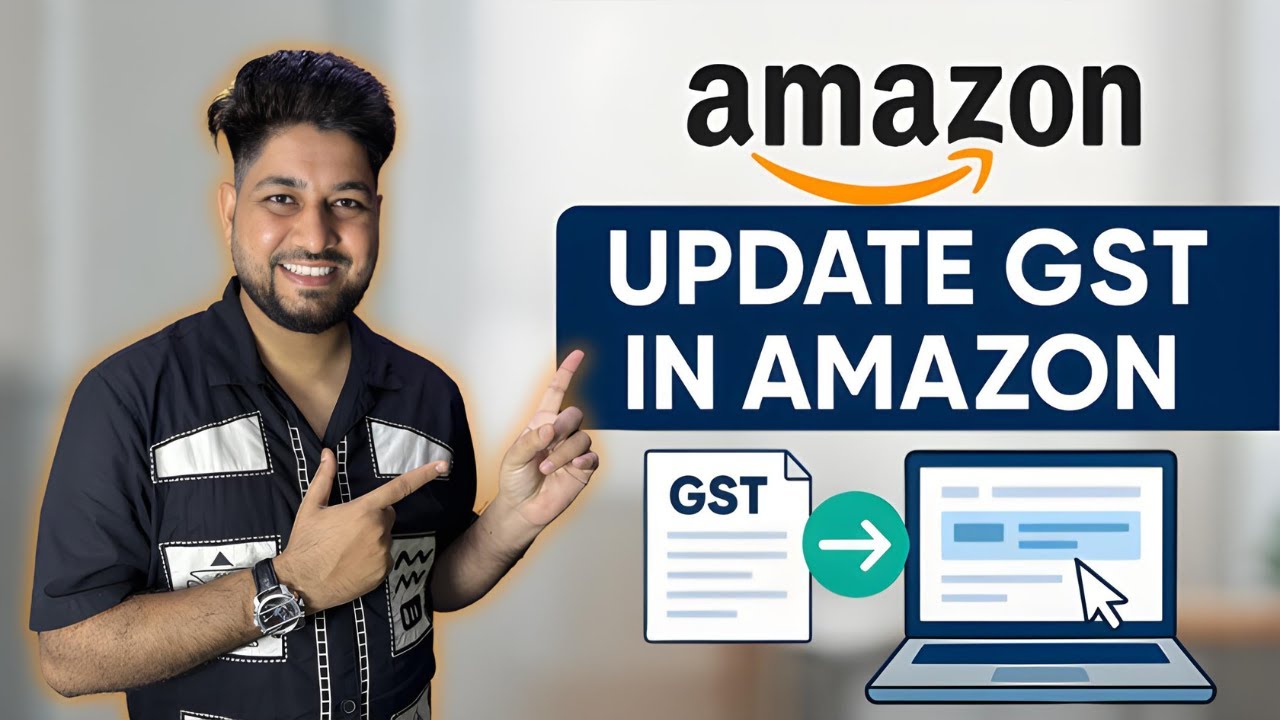 Amazon Seller GST Update Kaise Kare | Update New GST in Amazon Seller Central 🤩 | WASEEM ECOMMERCE