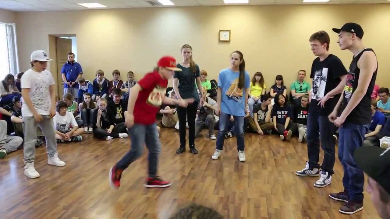 Дэнсок VS Алина и Катя VS Никитка и Вова - 1/8 Hip-Hop 2x2 - Kill The Beat 2013