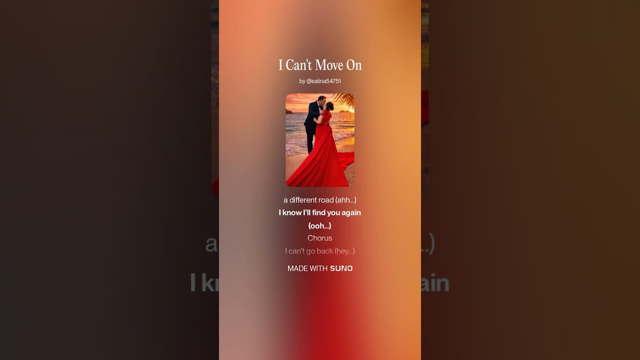 I Can't Move On