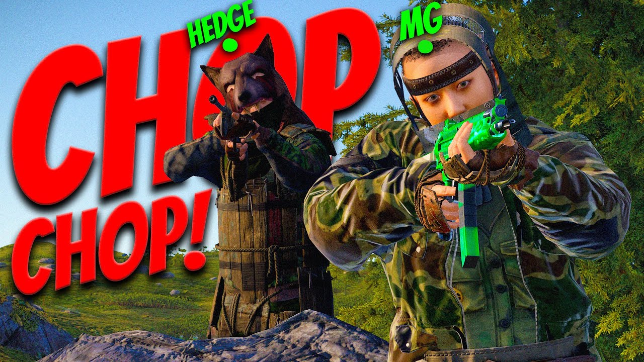 Ukázali sme im ako hrať ! CHOP CHOP - DUO ft. Hedge | RUST CZ/SK