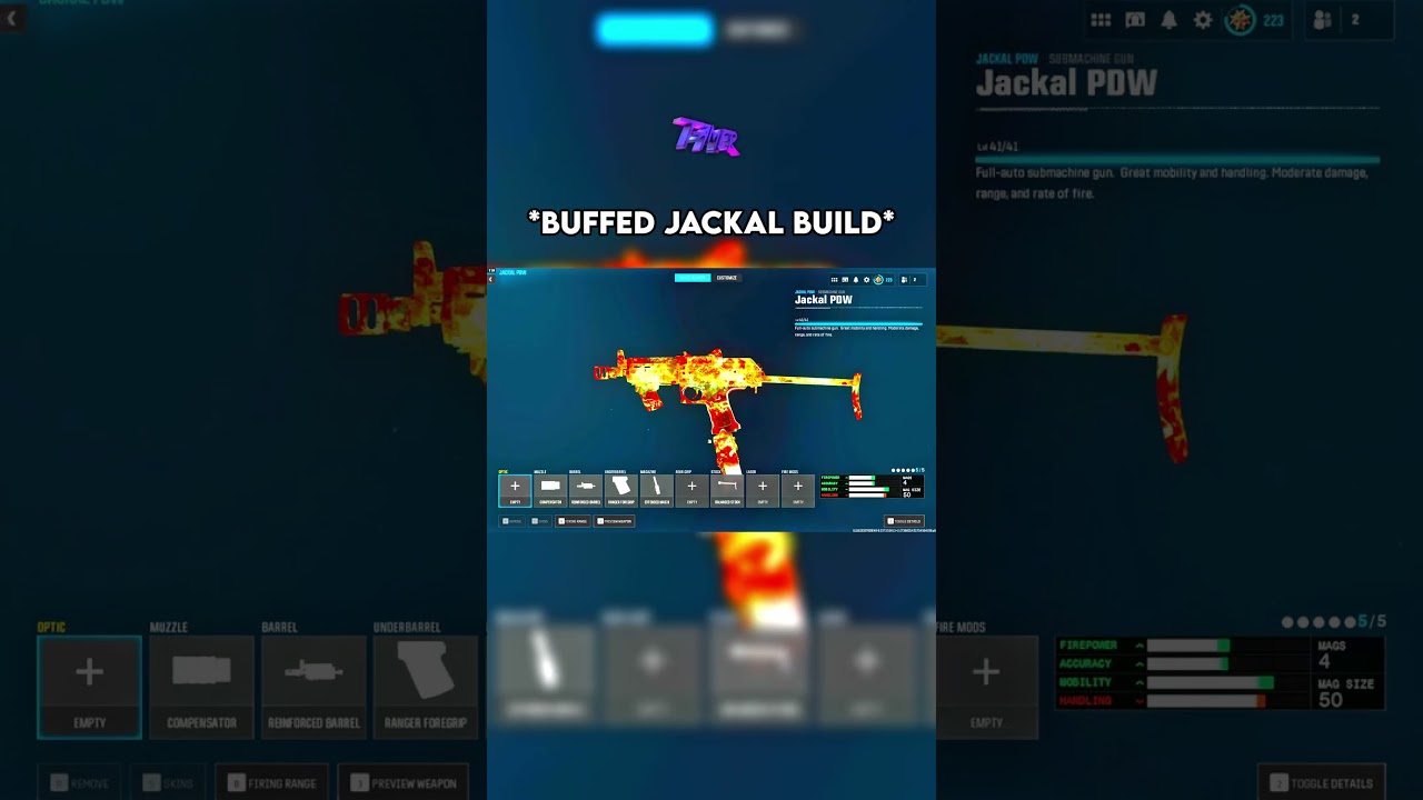 *BUFFED* SEASON 5 SMG BUILDS ON WARZONE 👑 #warzone #callofduty #bo6 #rebirthisland #cod #shorts