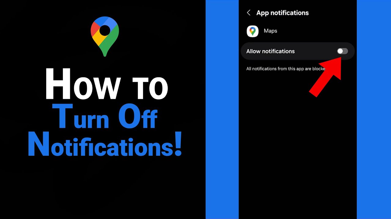 How to Turn Off Notifications on Google Map [NEW]