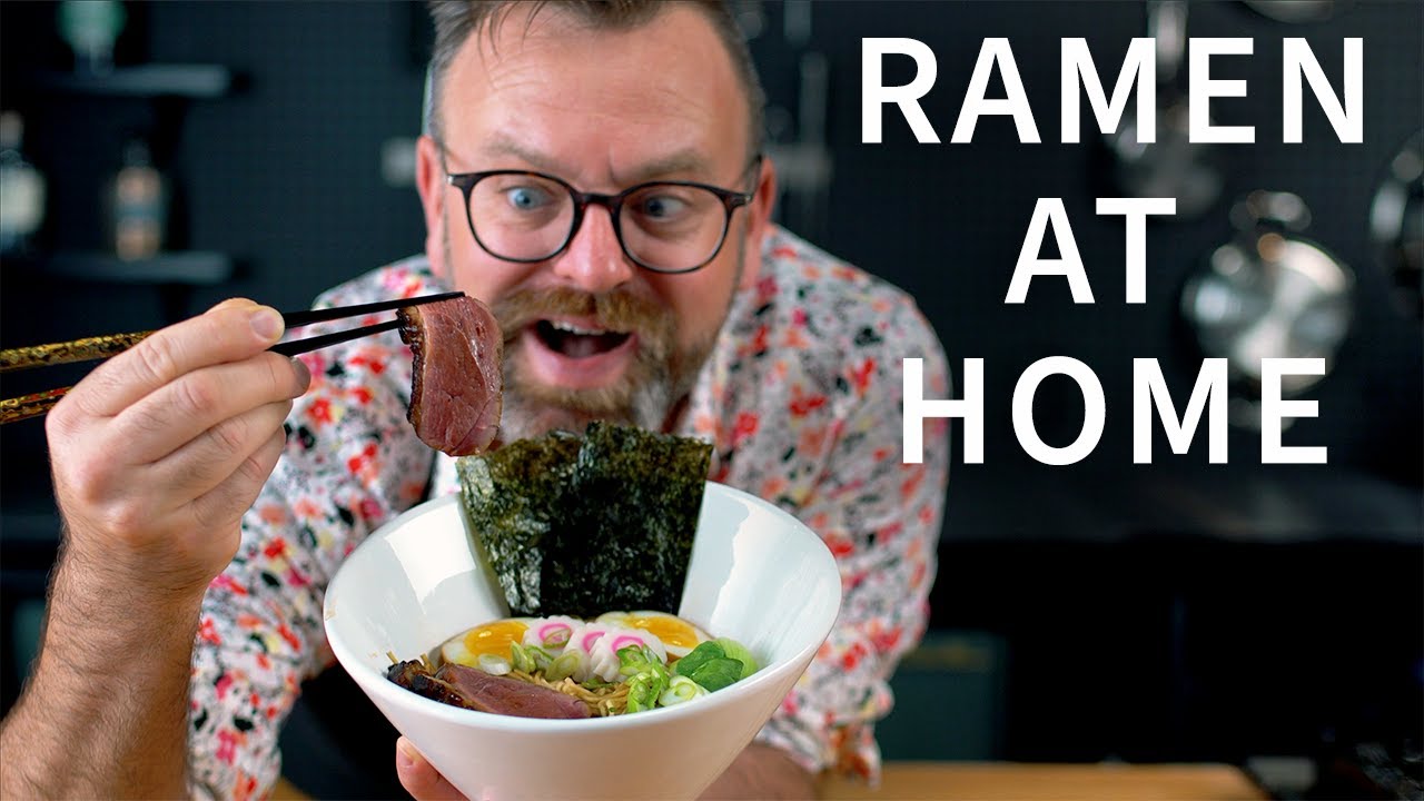 How To Make Ramen with Duck Stock || How To Make Duck Ramen || The Best Duck Ramen Recipe
