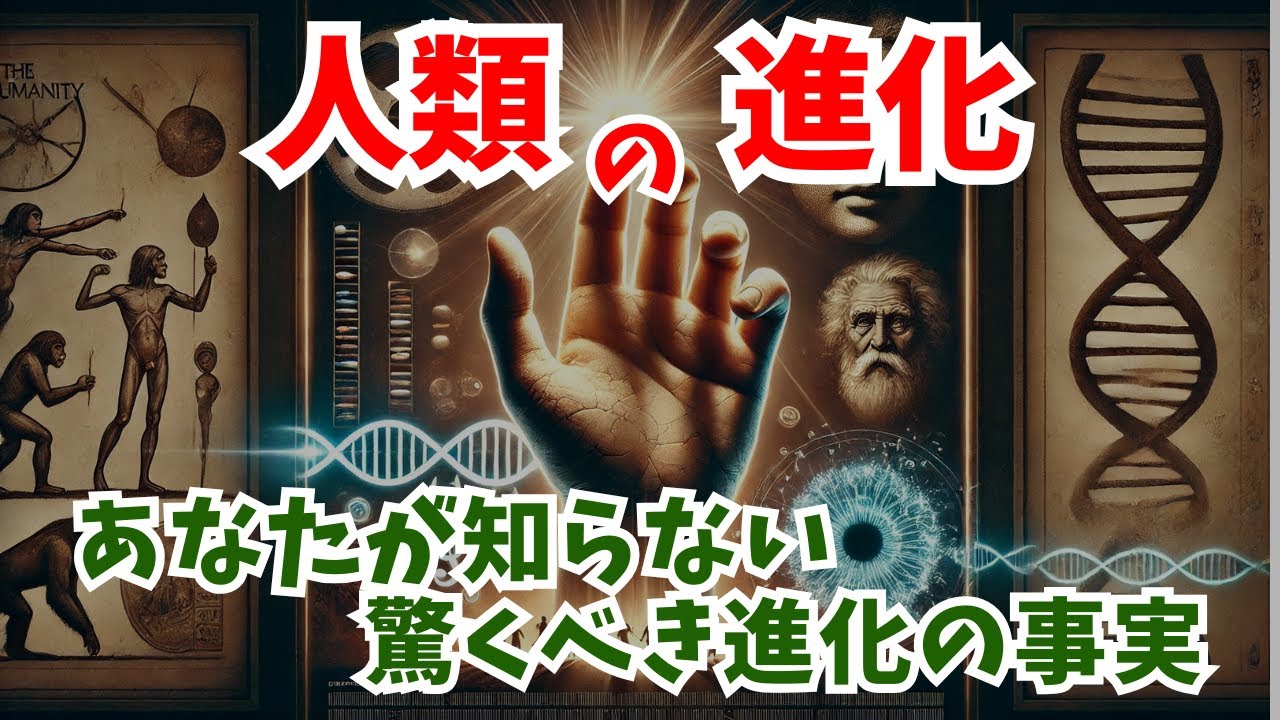 【人類の進化】あなたが知らない驚くべき進化の事実