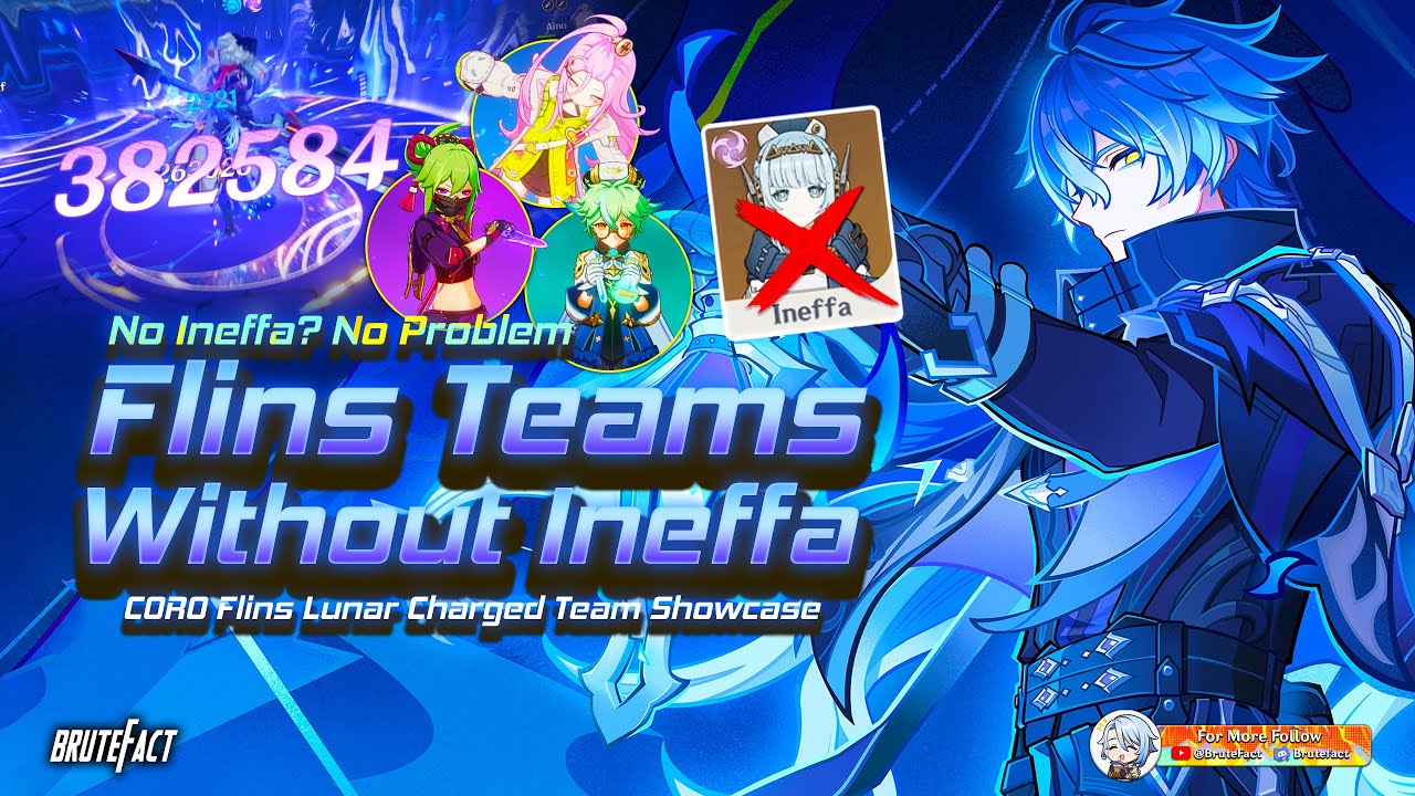 NO INEFFA FOR FLINS? No Problem! | C0 F2P Flins Teams Showcase WITHOUT INEFFA | Genshin Impact