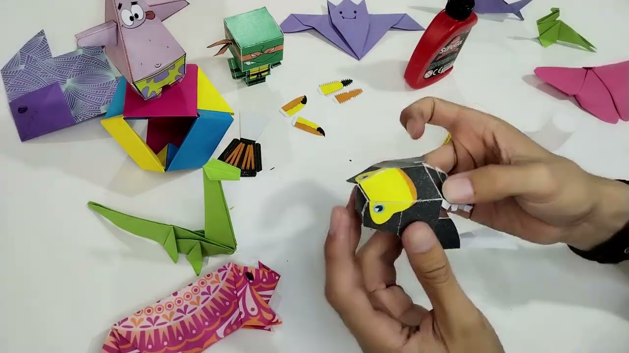 Cubo - Craft:  Tucan