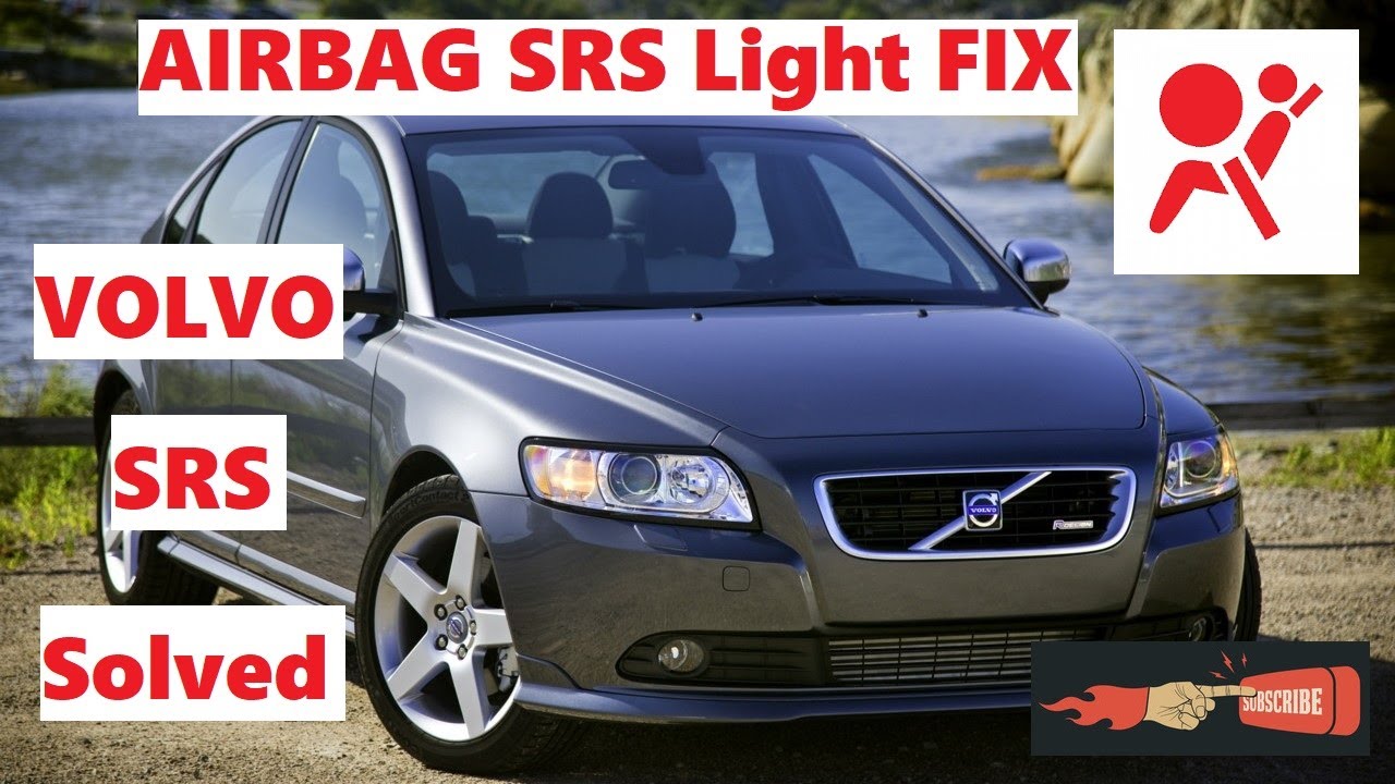✅ How to Fix Airbag light ON problem solved? Fast & Easy Repair! 👍 VOLVO