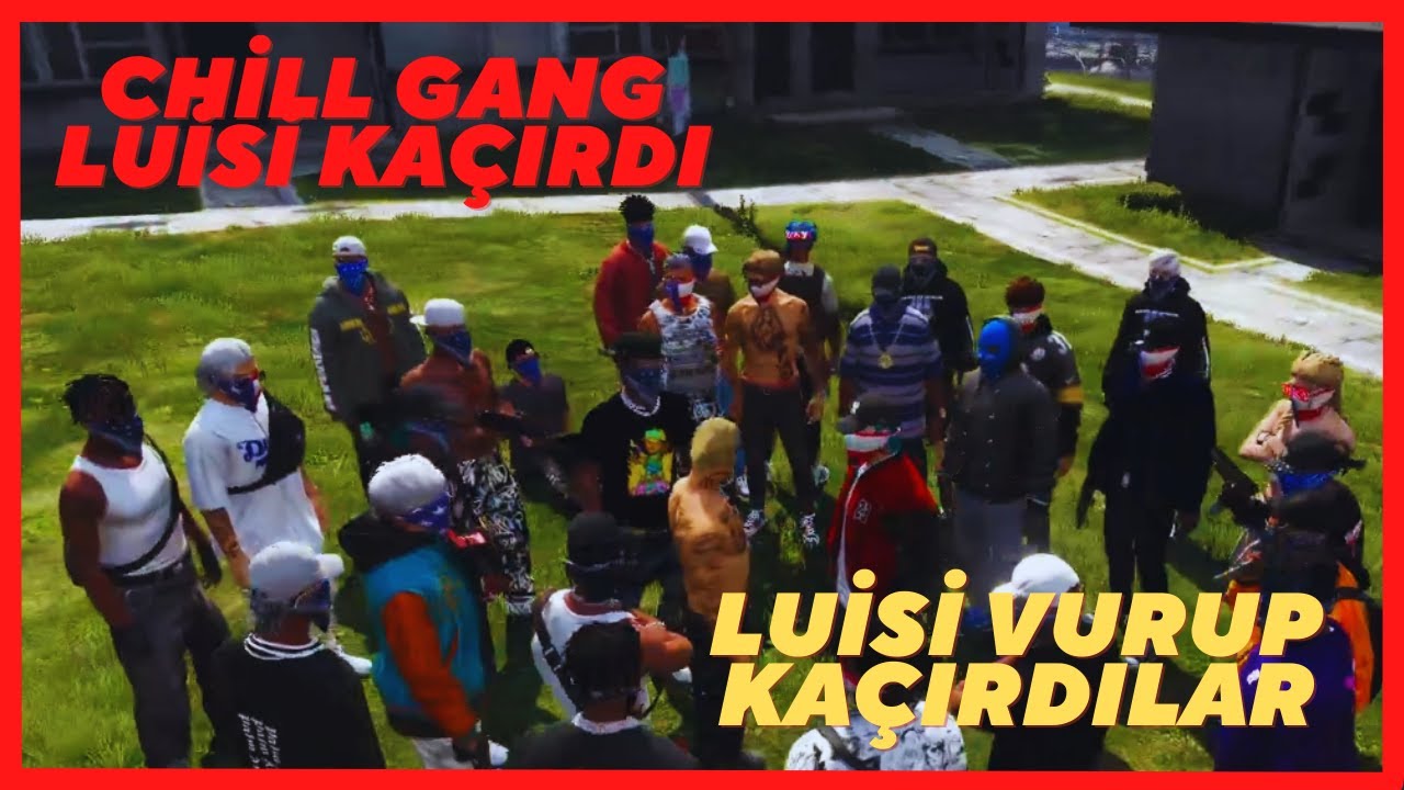 CHİLL GANG LUİSİ VURUP KAÇIRIYOR SAVAŞ KIZIŞIYOR #VRRP