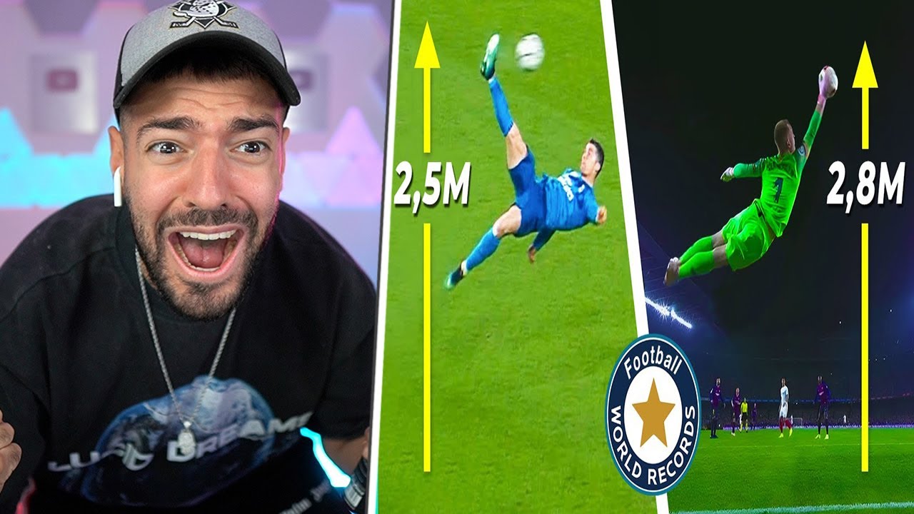Wakez REAGIERT auf 30 UNGLAUBLICHE Weltrekorde im Fußball😱🔥