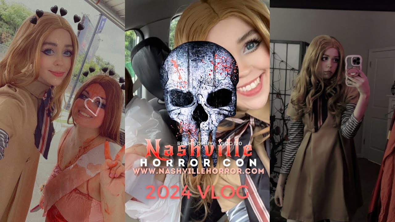 Nashville Horror Con 2024 VLOG!!!