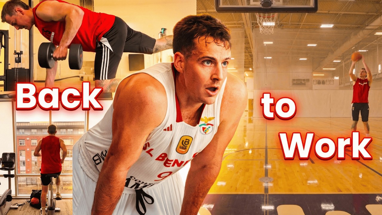 I Am Finally Back on the Court: Full Day of Basketball Training as a PRO