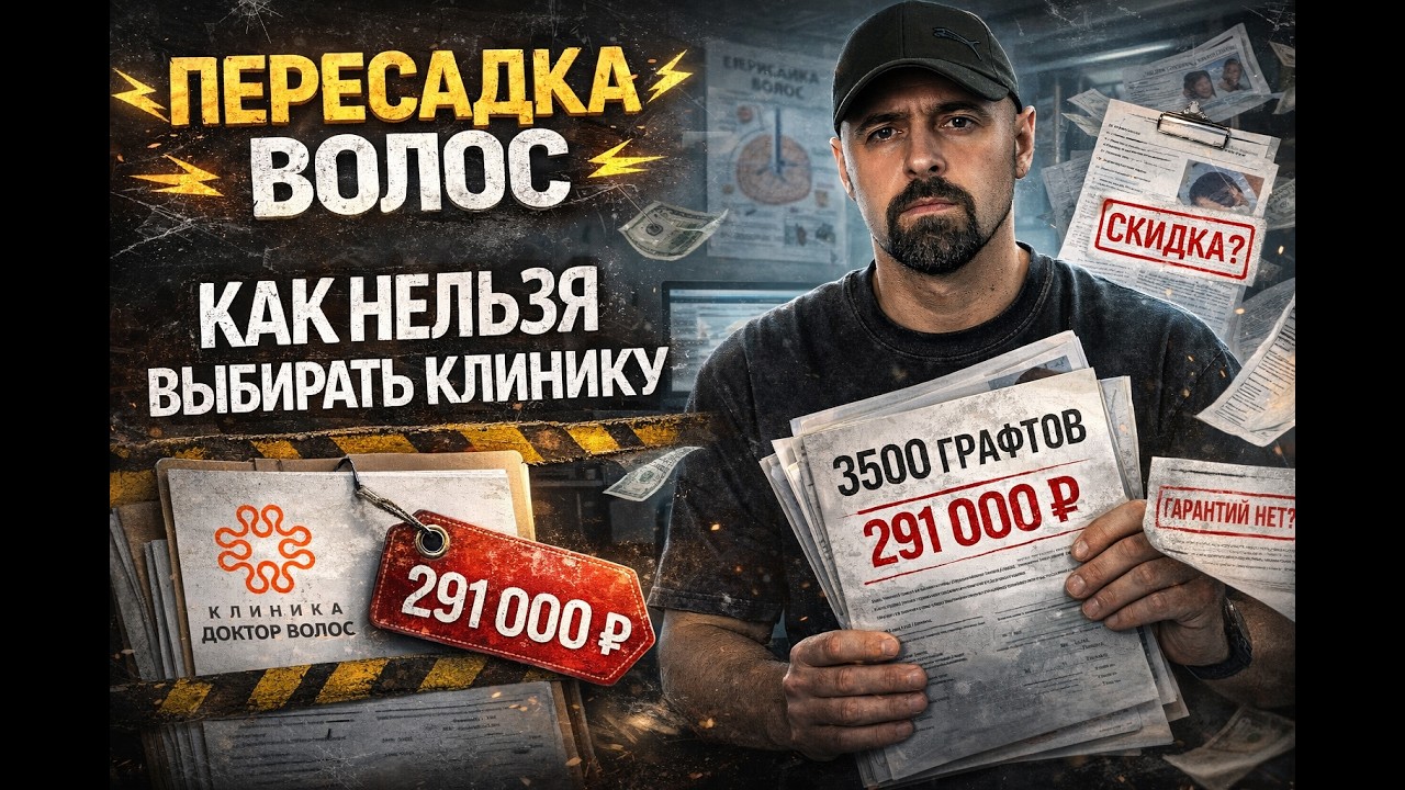 Вся Правда о Пересадке Волос | Разбор Клиники Доктор Волос