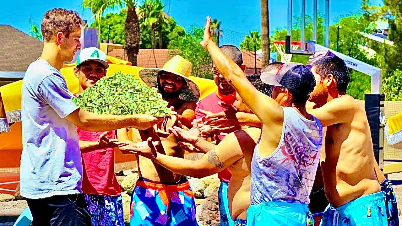 Surprising Mexicans at Home Depot With A BBQ Cash Party