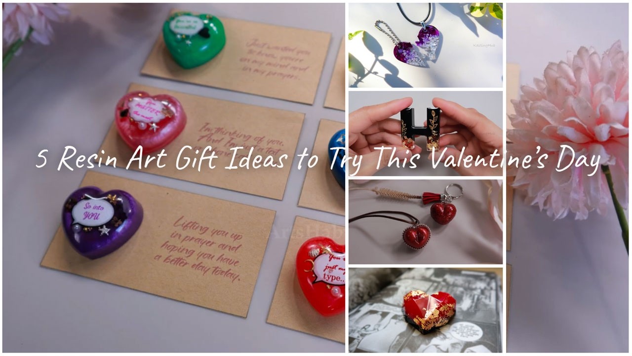 5 Easy Resin Art Ideas for Valentine’s Day Gifts | Resin for Beginners
