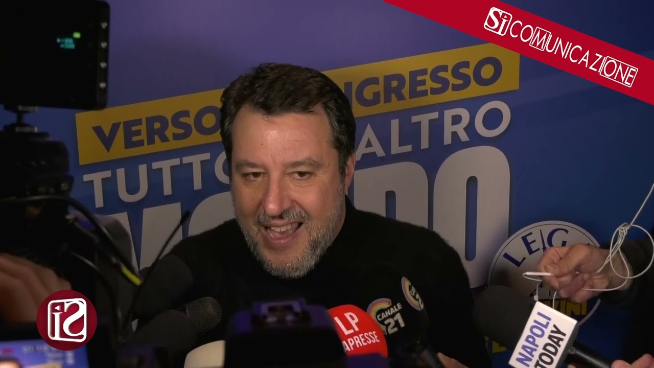 LEGA A NAPOLI, SALVINI: 