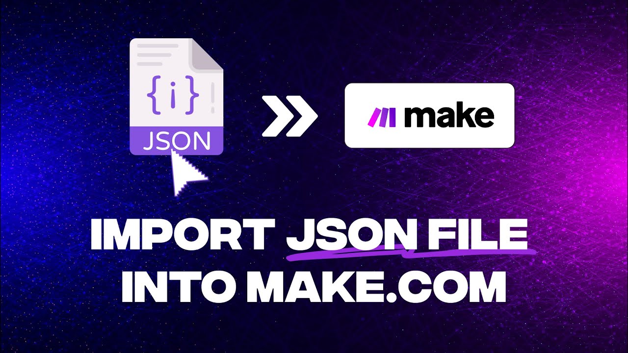 How to Import JSON file to Make.com | Automation Explanation | Make.com Tutorial | GROWWSTACKS