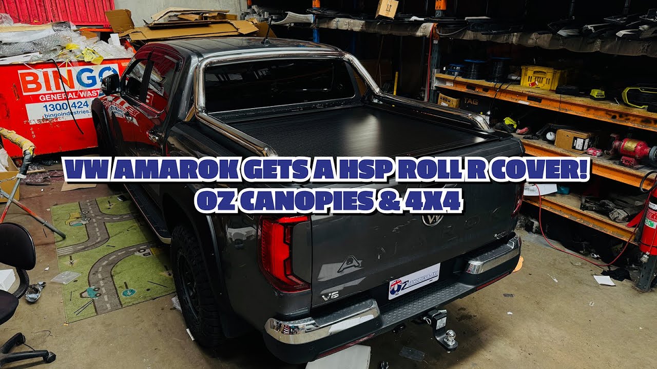 VW Amarok gets a HSP Roll R Cover! - Oz Canopies & 4x4